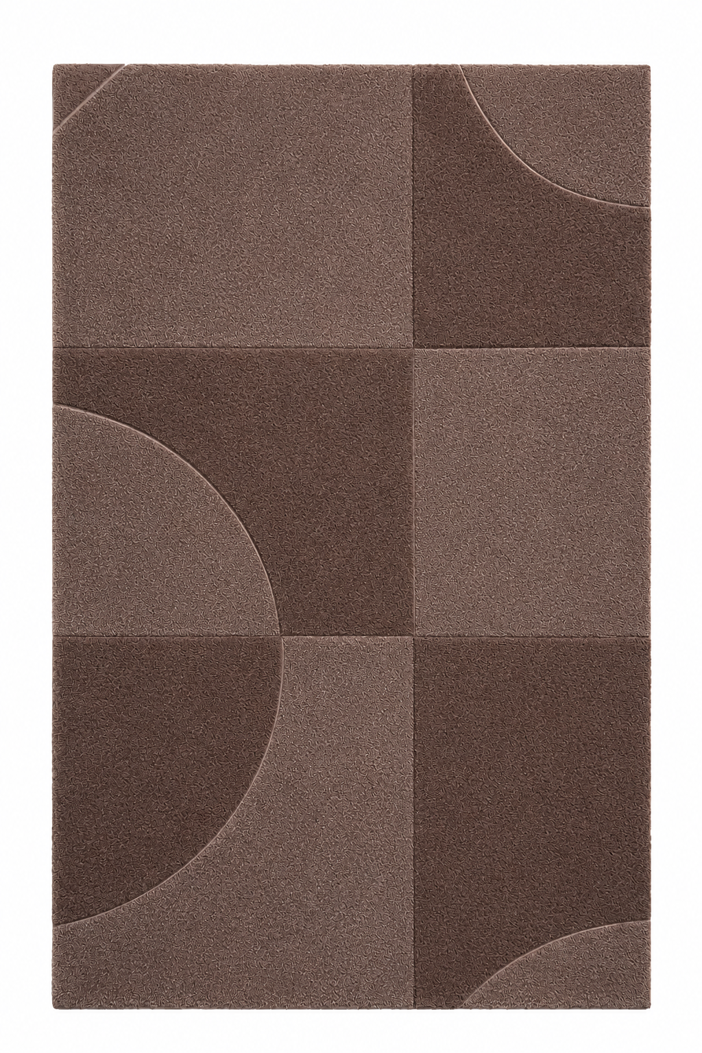 Solid Ground - Color 9725 New Zealand Wool rug, Hand tufted