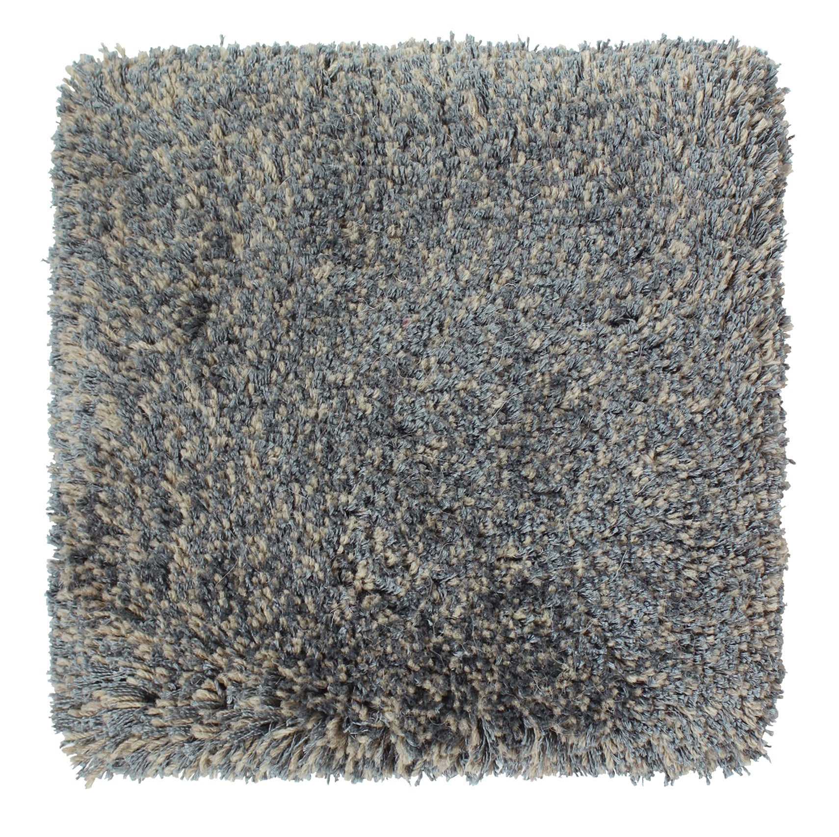 At Ease rug hand tufted in eucalyptus and wool, 35 mm pile, gray