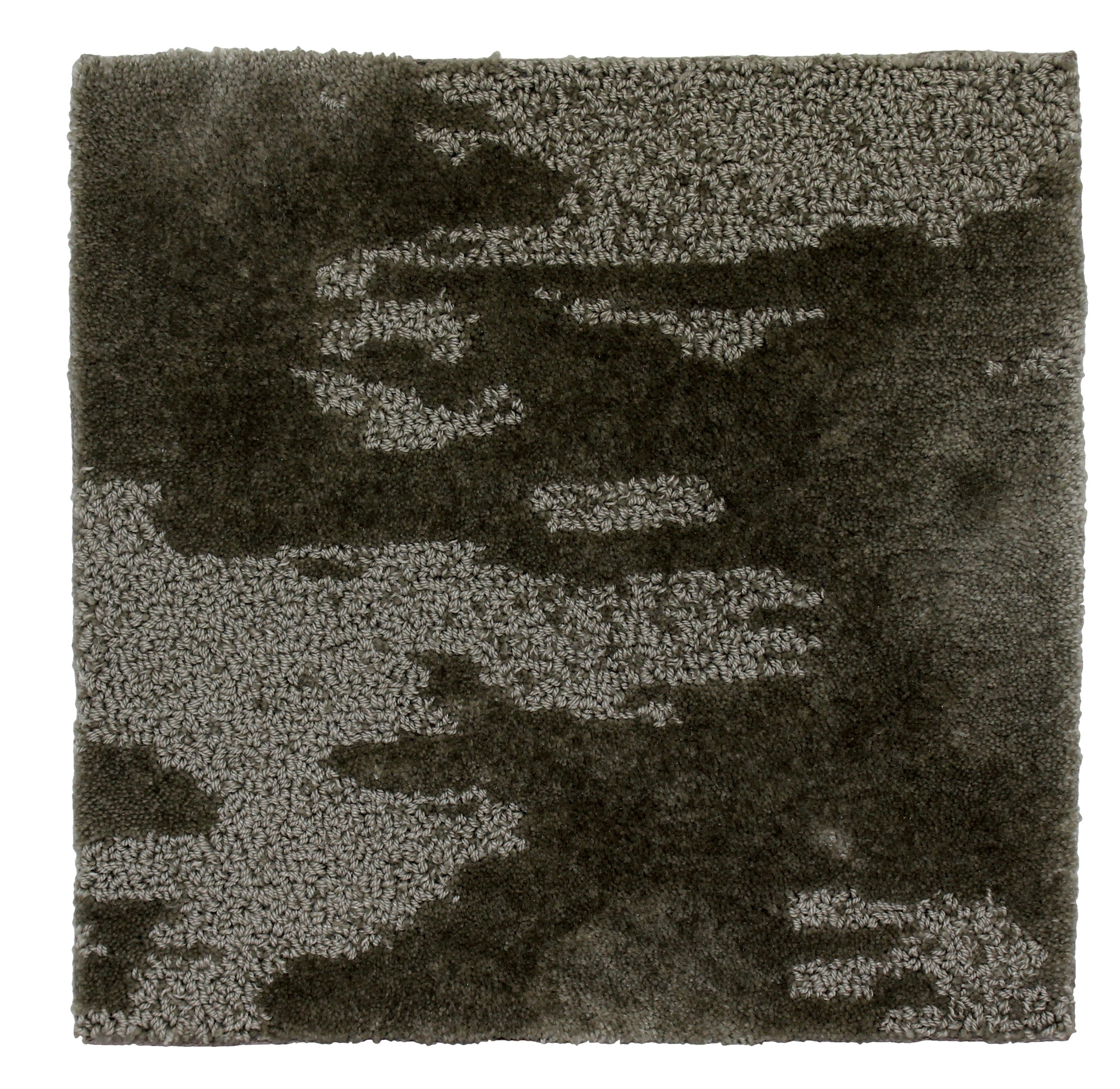 At Random - Eucalyptus Rug, Hand tufted, 10 mm pille, deep green