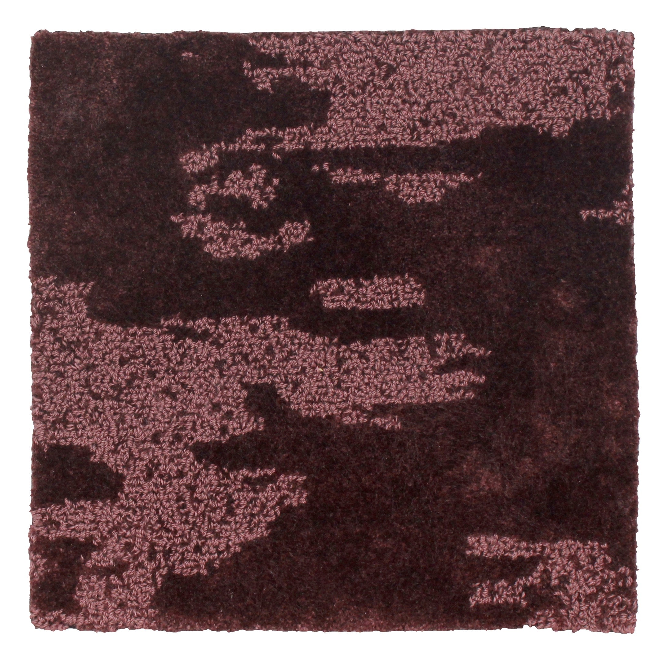 At Random - Eucalyptus Rug, Hand tufted, 10 mm pille, deep red
