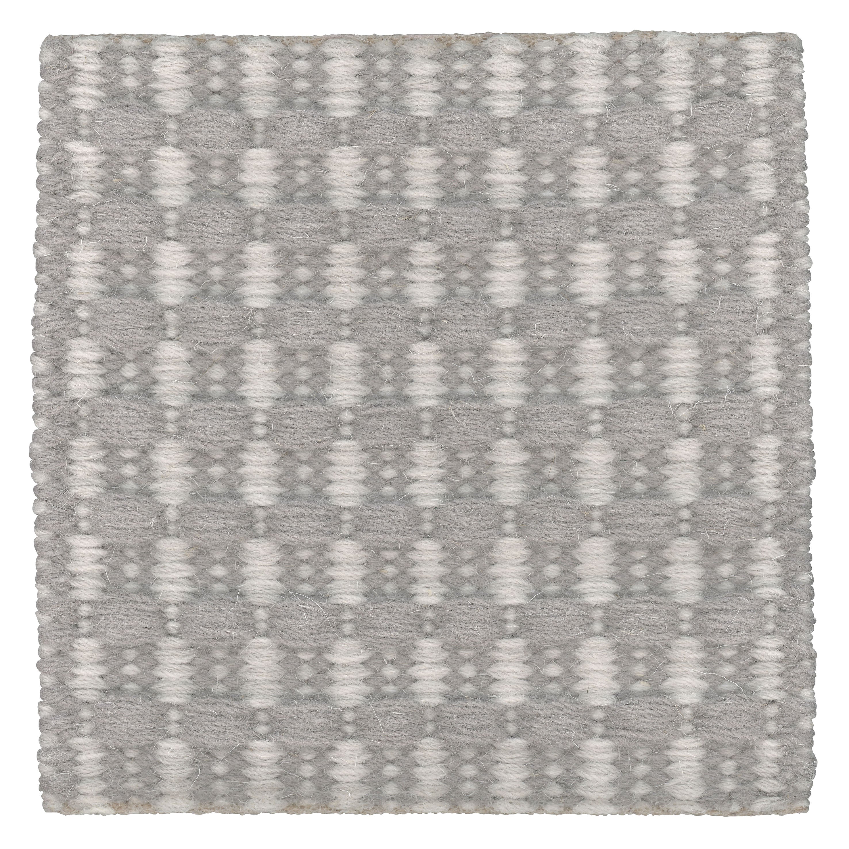 Bottom Line Rug - Polypropylene, Handwoven, 8 mm pile, light grey