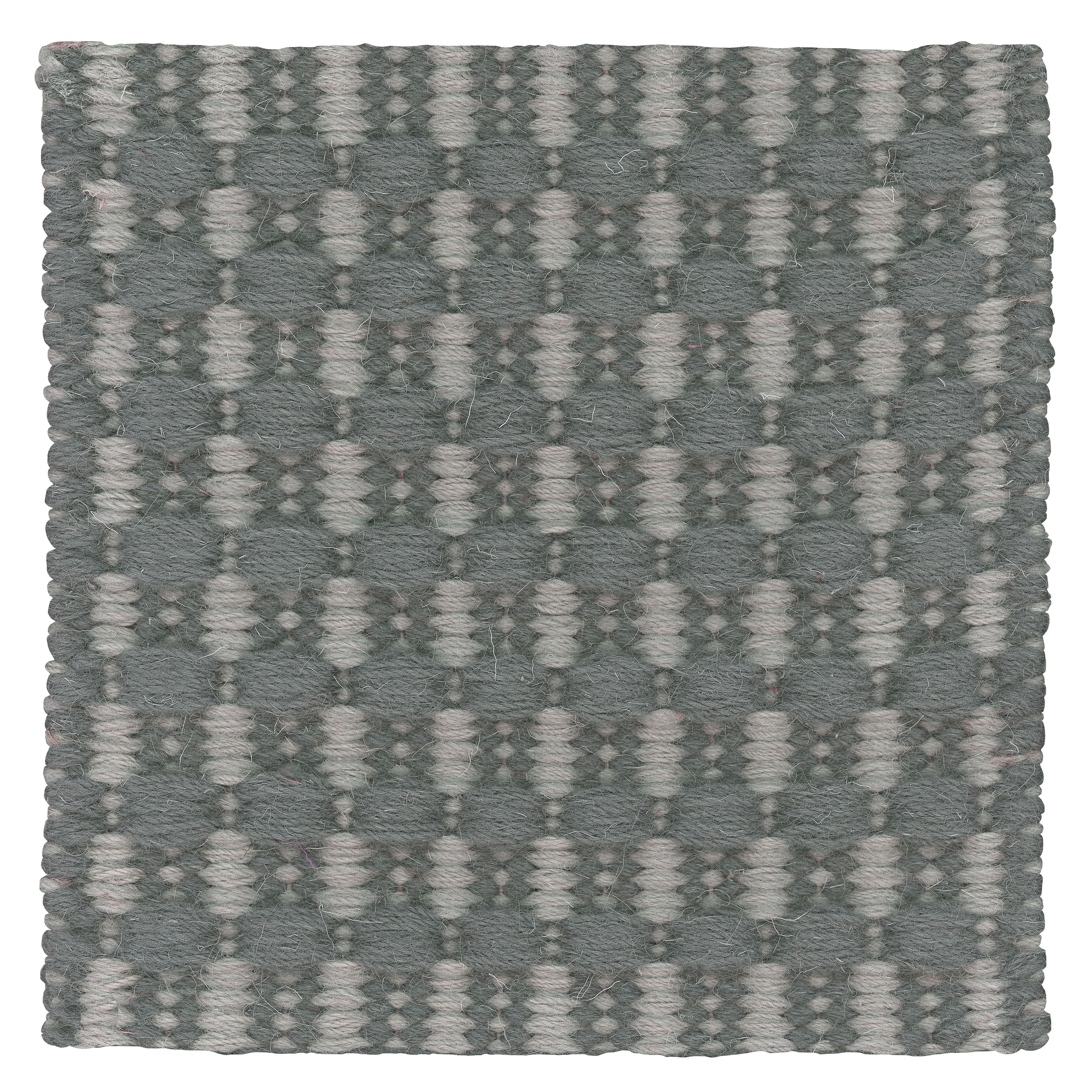 Bottom Line Rug - Polypropylene, Handwoven, 8 mm pile, blue grey