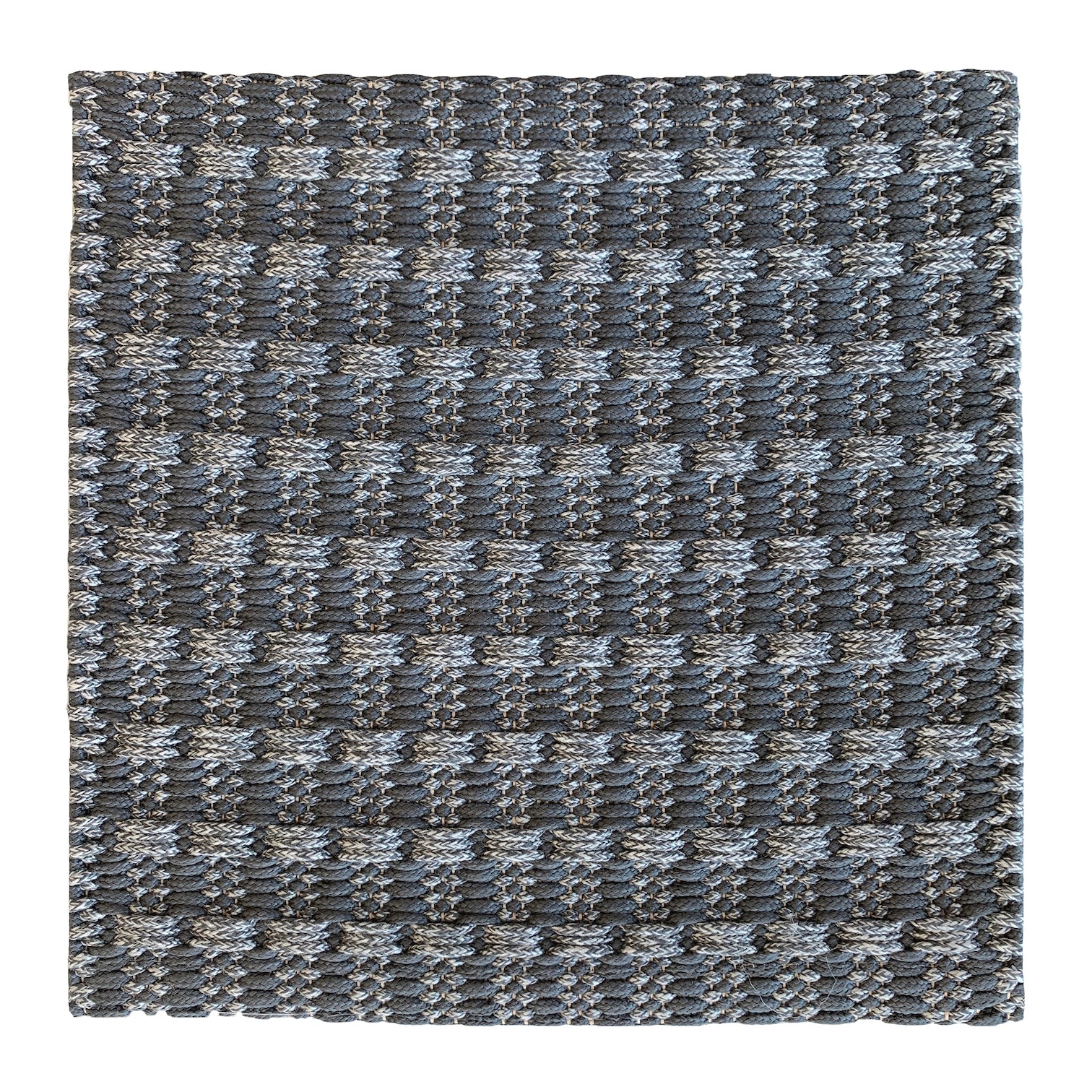 Bottom Line Outdoor - Polypropylene, Handwoven, 8 mm pile, gray blue