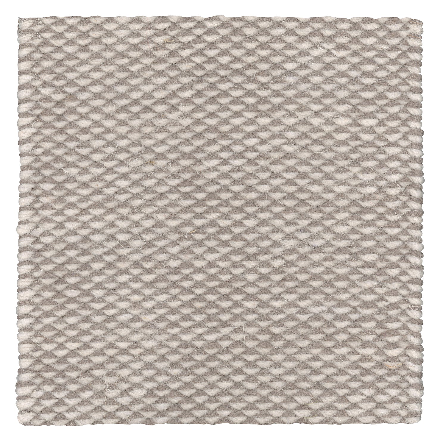 Eagle Eye, Wool rug, Handwoven, 8 mm pile, pink gray