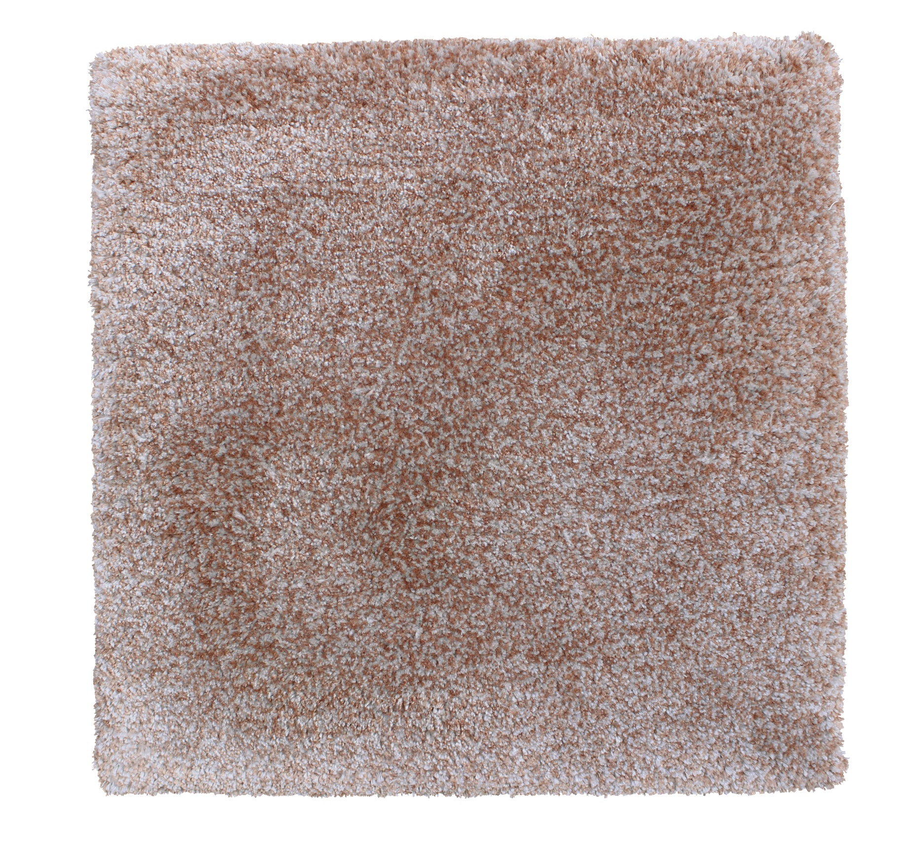 Move Slow rug hand-tufted from eucalyptus yarn, 16 mm cut pile, soft brown