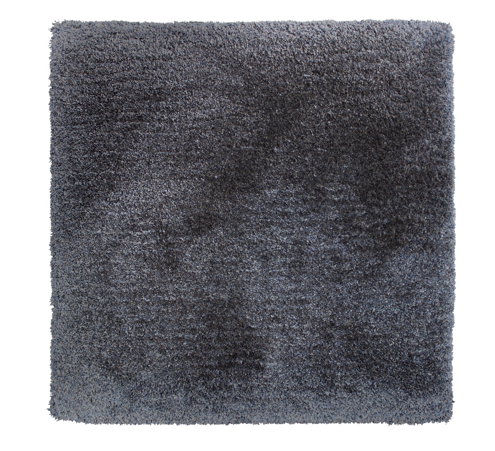 Move Slow rug hand-tufted from eucalyptus yarn, 16 mm cut pile, dark grey