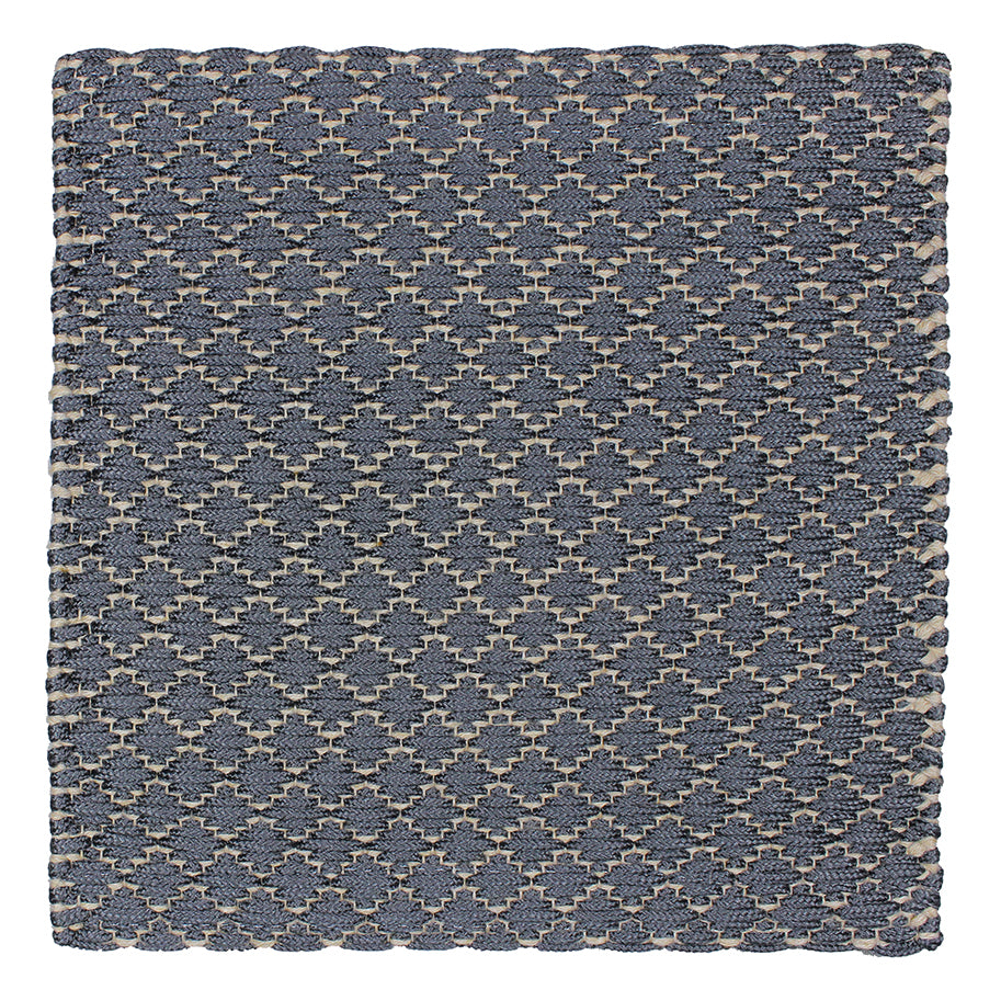 Polypropylene rug, Handwoven, 8 mm pile, light blue