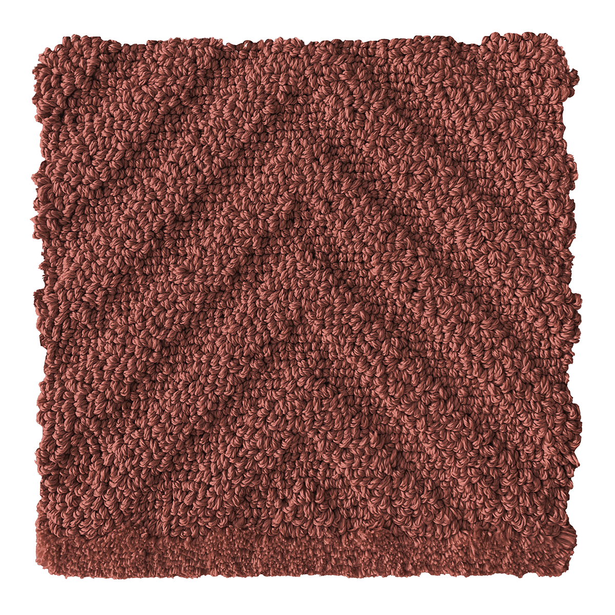 Over Seas - Polypropylene rug, Hand tufted, 8 & 12 mm pile, red