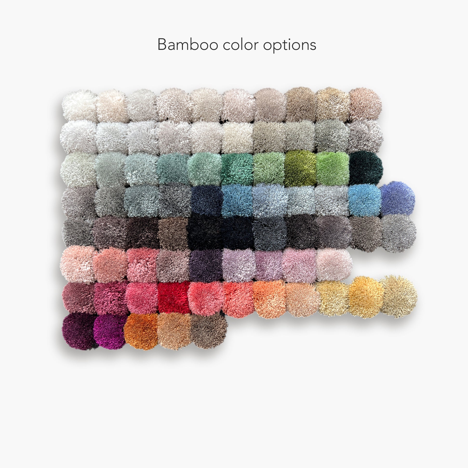 Show Off - Mohair & Bamboo rug, Hand tufted