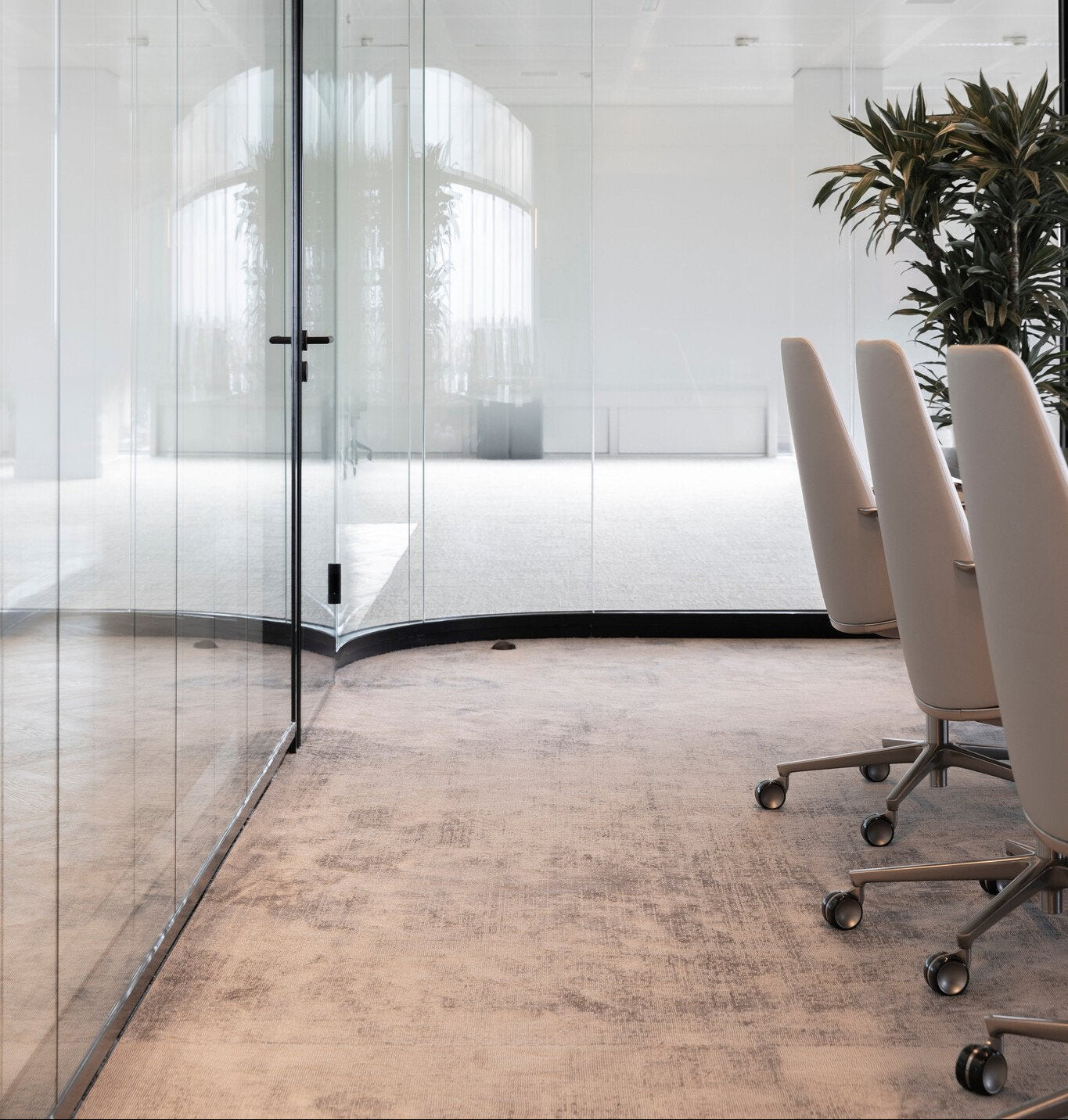 On Return - Color 6012 Recycled Nylon rug, woven