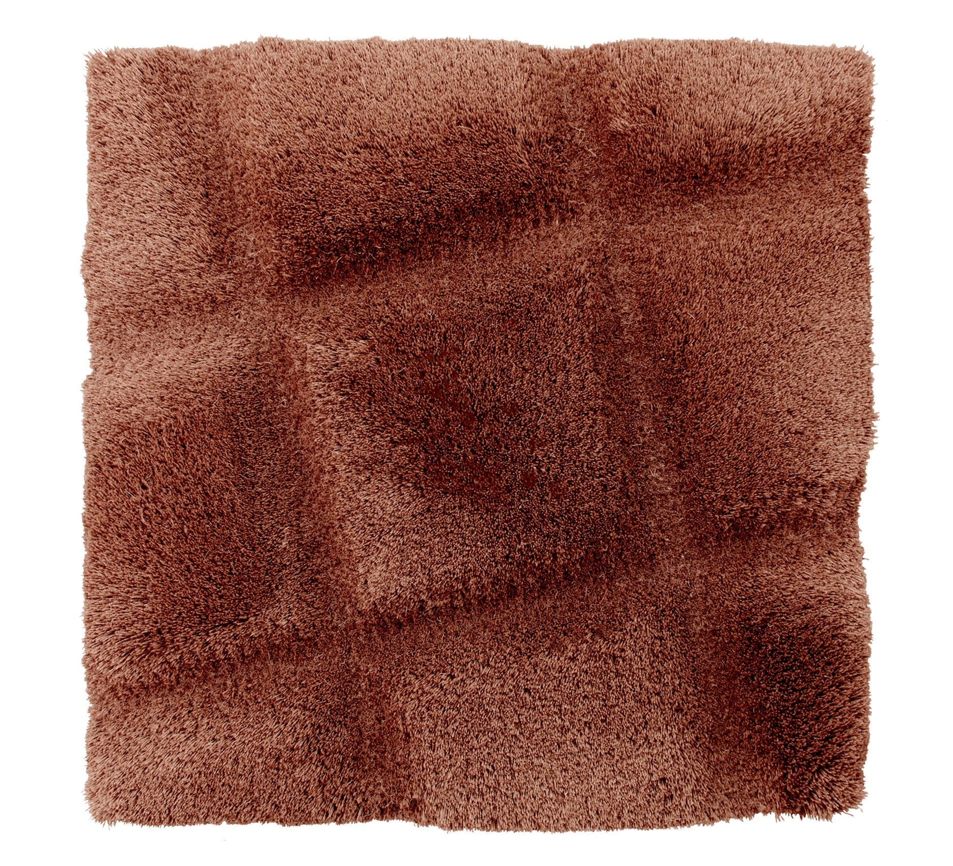 Corner stone - Eucalyptus Rug, Hand tufted, Hand carved, 12-25 mm pile, rose gold