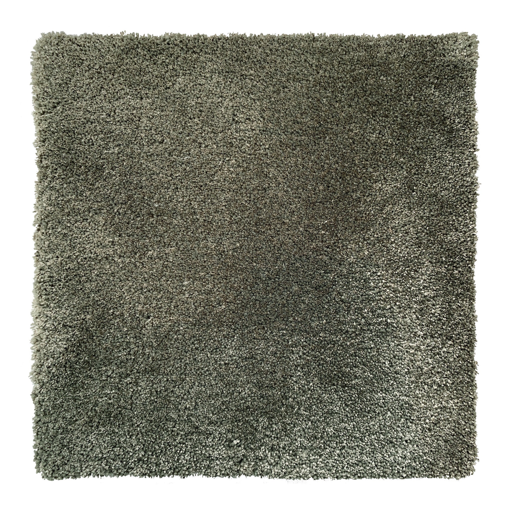 Done Deal -wool & Eucalyptus rug, Hand tufted, 12 mm pile, dark green