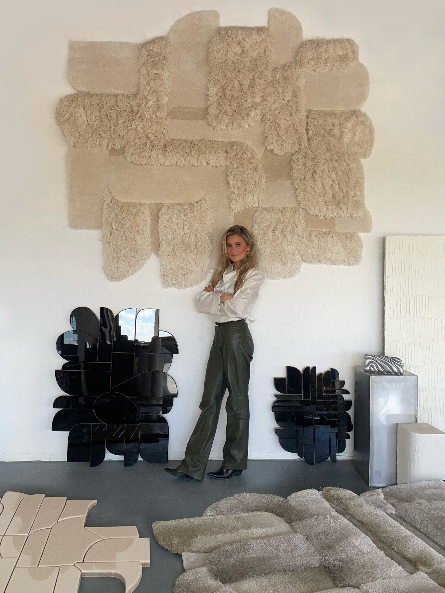Sculptural Rug by Eline Baas