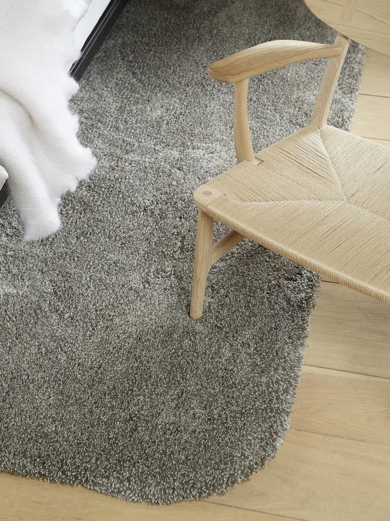 At Ease - Color 3308 Wool & Eucalyptus rug, Hand tufted