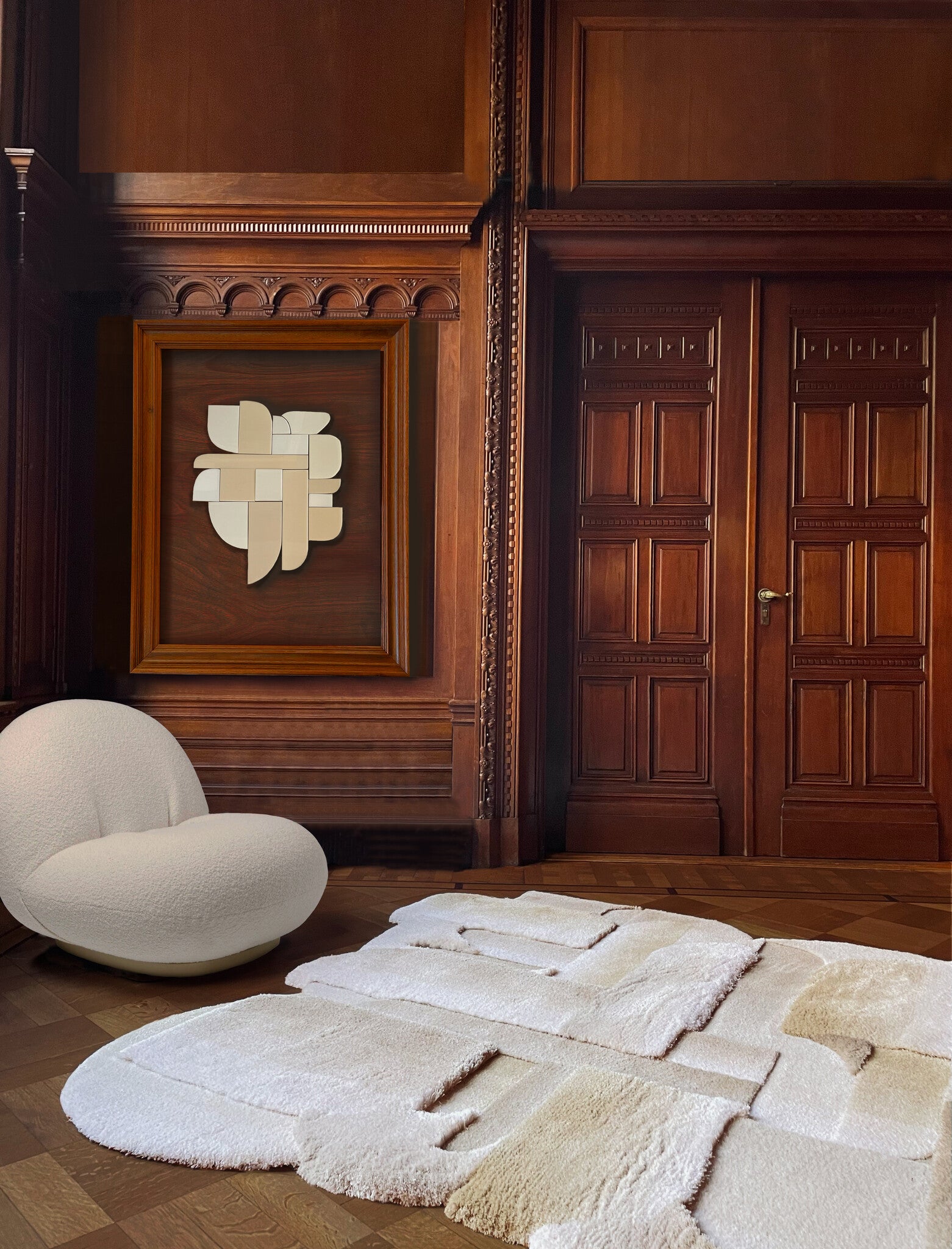 Sculptural Rug by Eline Baas