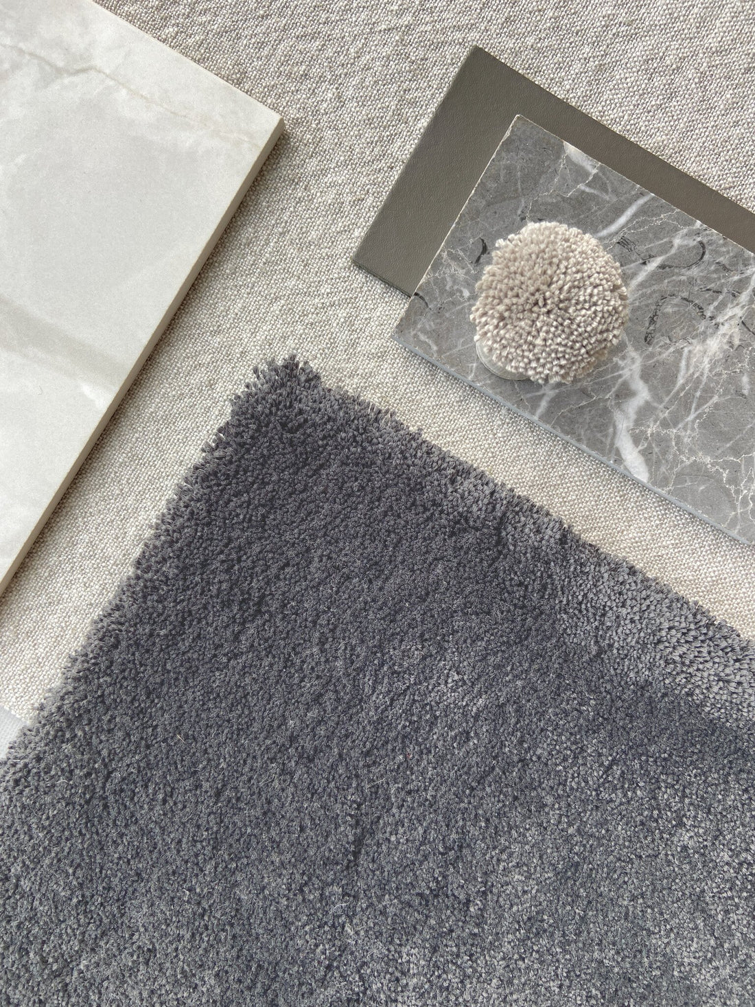 New Start - Color 12 biodegradable PET rug, Hand tufted