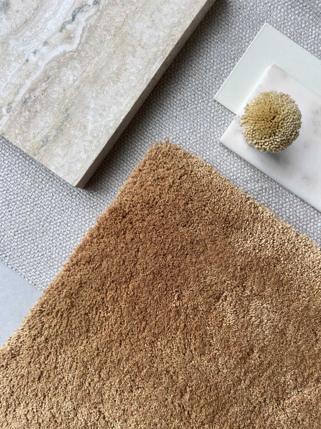 New Start -  Color 18 biodegradable PET rug, Hand tufted