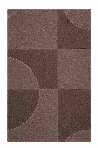 Solid Ground - Color 9725 New Zealand Wool rug, Hand tufted