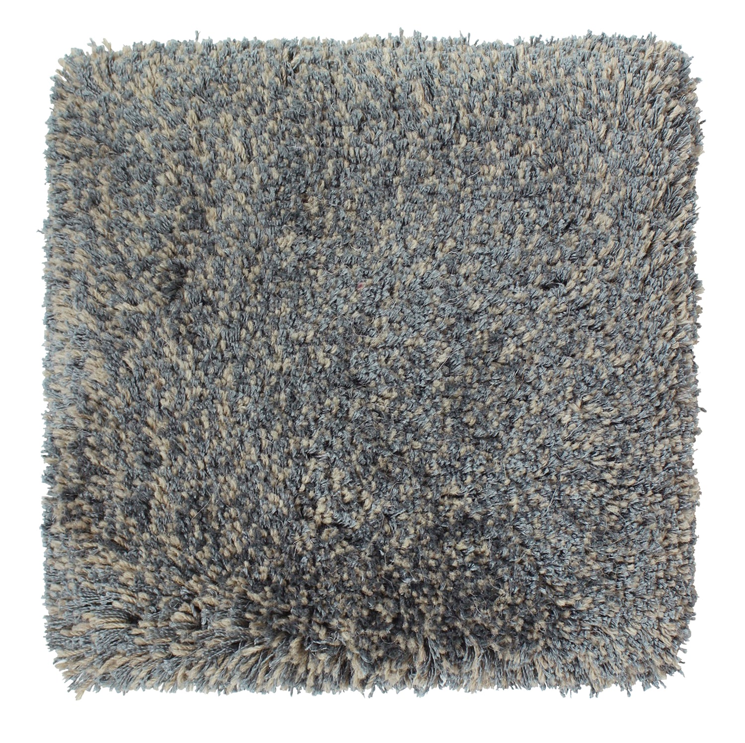At Ease rug hand tufted in eucalyptus and wool, 35 mm pile, gray
