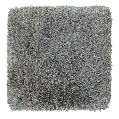 At Ease rug hand tufted in eucalyptus and wool, 35 mm pile, gray