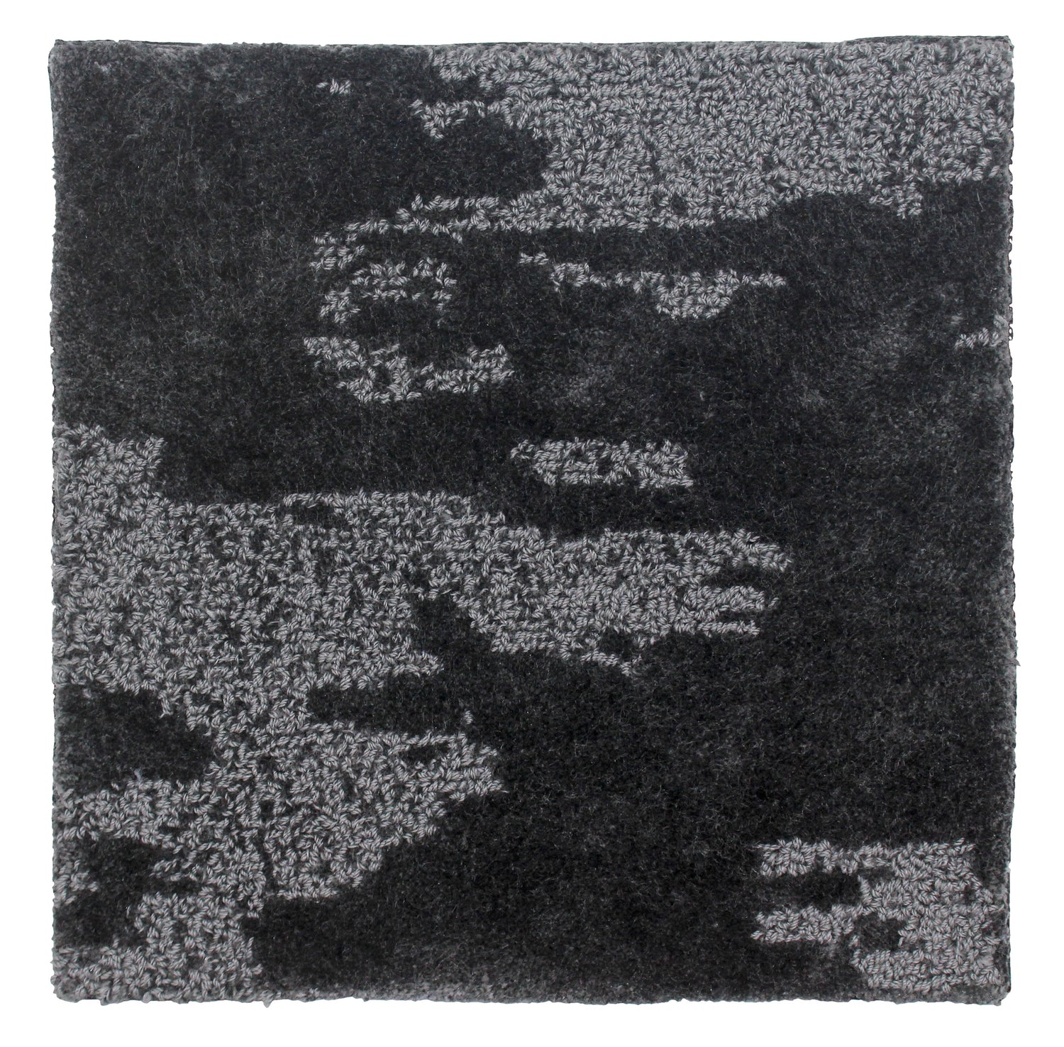 At Random -  Eucalyptus Rug, Hand tufted, 10 mm pille, dark gray