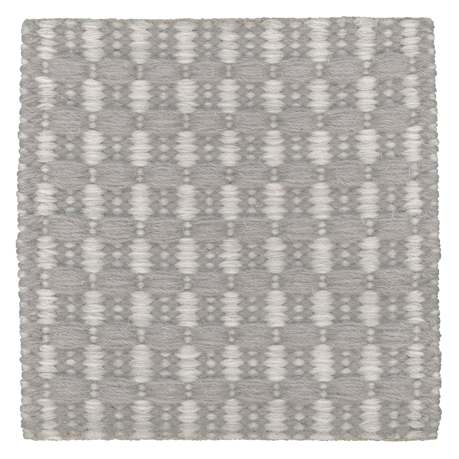 Bottom Line Rug - Polypropylene,  Handwoven, 8 mm pile, light grey