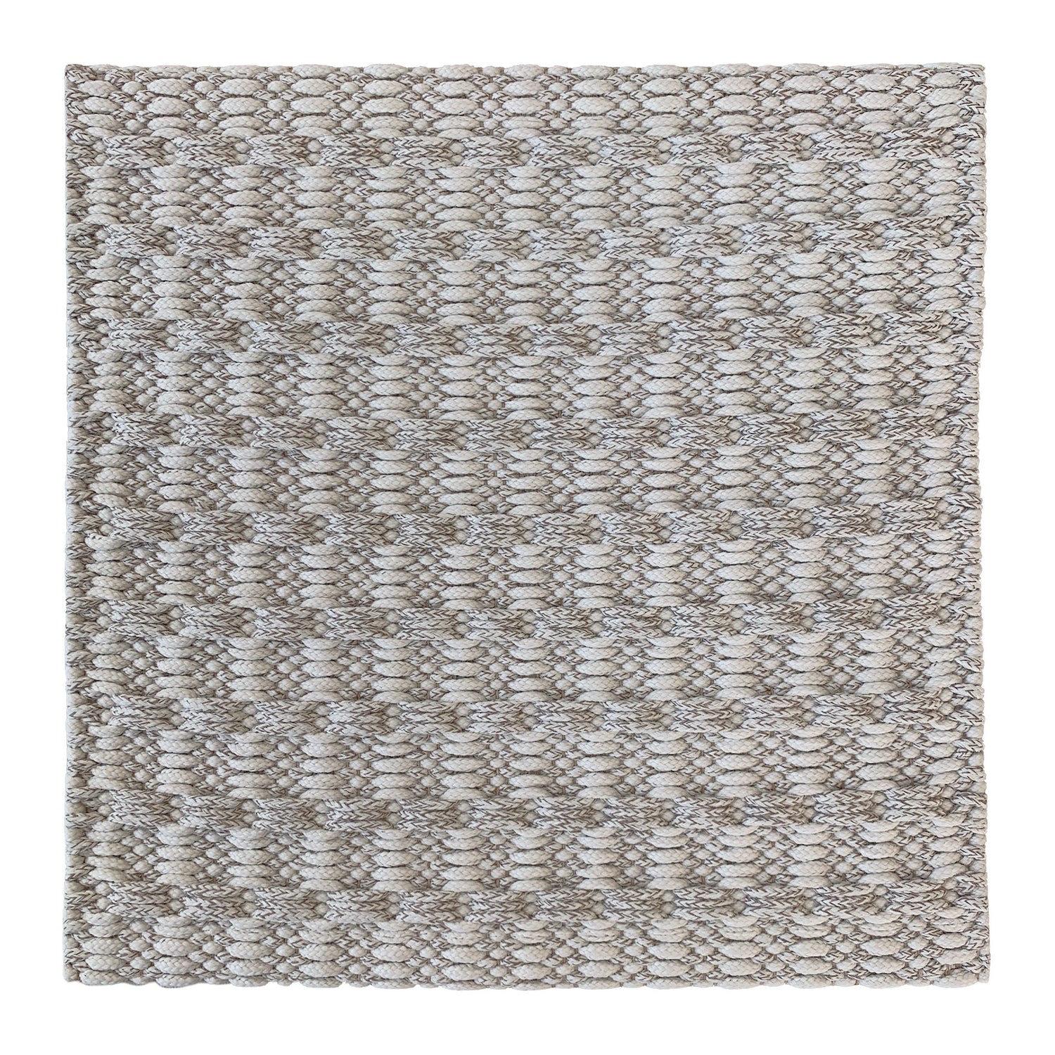 Bottom Line Outdoor - Polypropylene, Handwoven, 8 mm pile, light gray