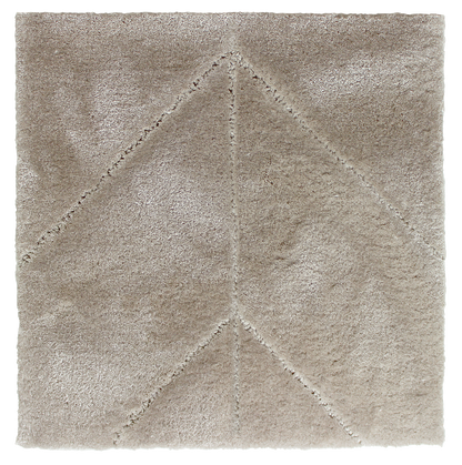 Chasing light  rug hand tufted in eucalyptus , 10 mm pile, rose