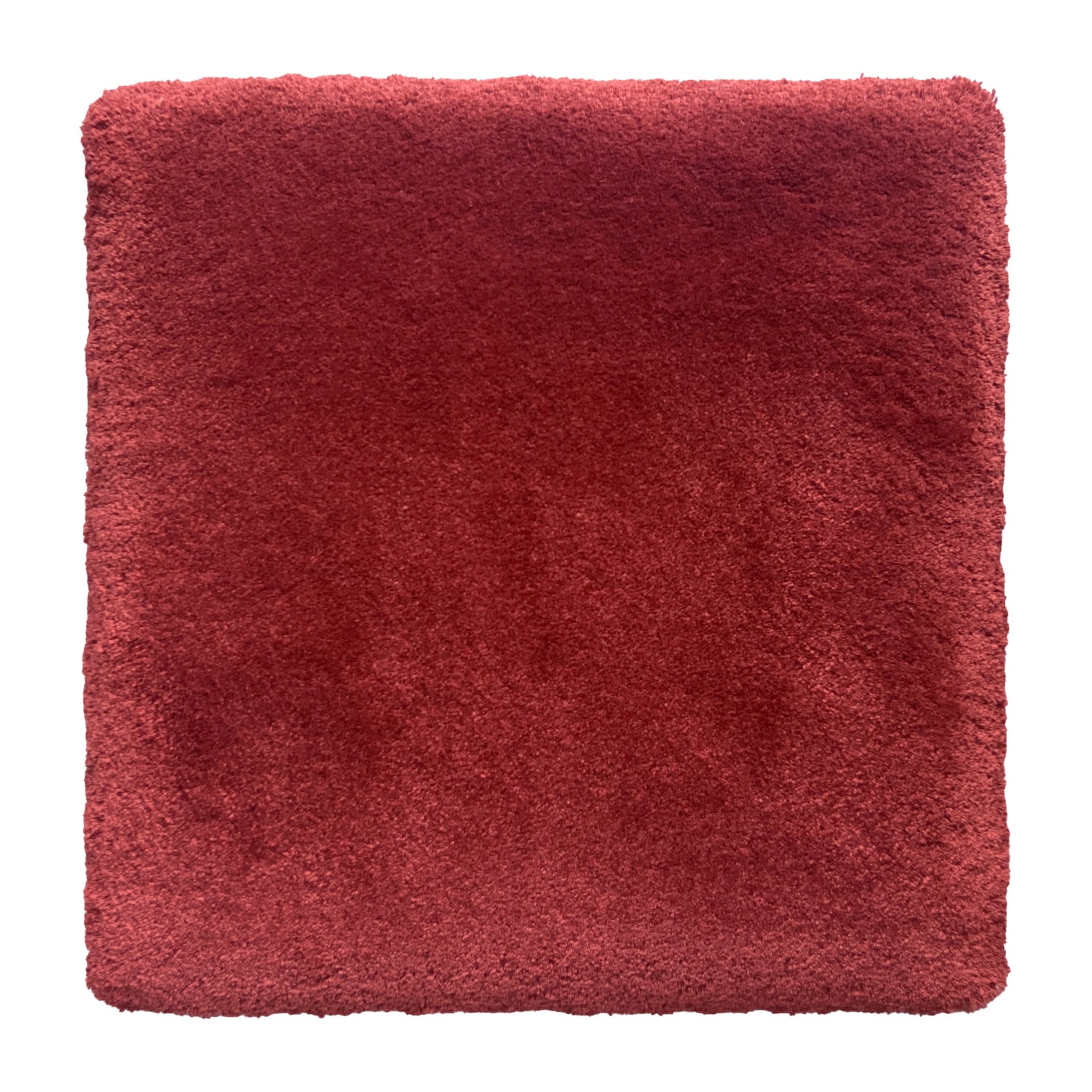Cotton Candy 12 -  cotton rug, Hand tufted, 12 mm pile, dark red