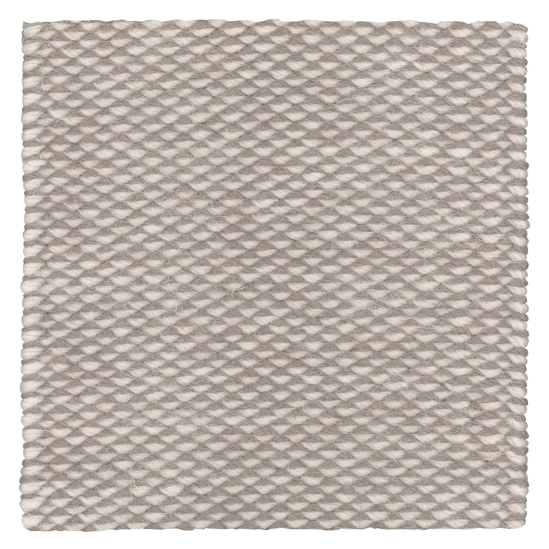 Eagle Eye, Wool rug, Handwoven, 8 mm pile, pink gray