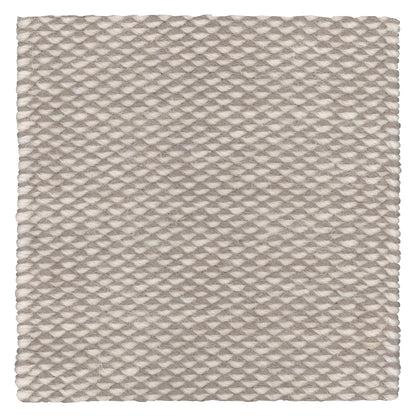Eagle Eye, Wool rug, Handwoven, 8 mm pile, pink gray