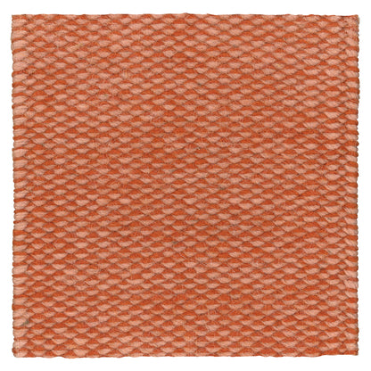 Eagle Eye, Wool rug, Handwoven, 8 mm pile, oranje 