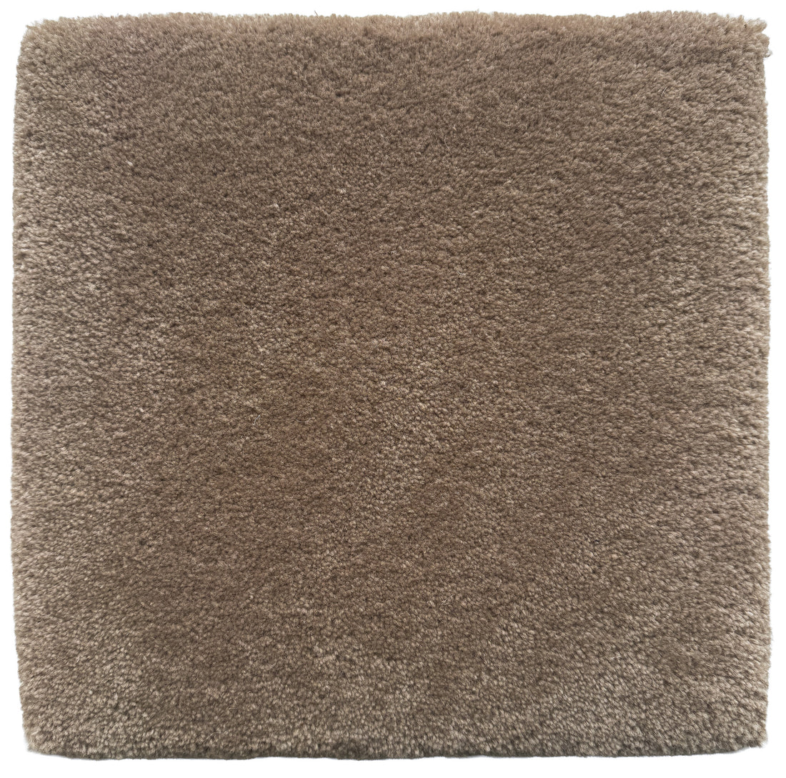 Coming Home - New Zealand Wool, Hand tufted, 16mm pile, bruin grijs 