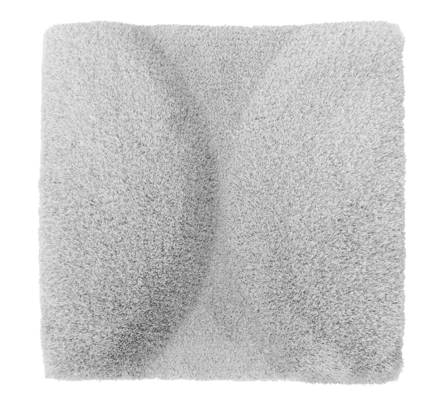 Land Mark - Mohair,  Hand tufted &amp; Hand carved,12 - 25 mm pile, light gray