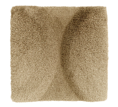 Land Mark - Mohair,  Hand tufted &amp; Hand carved,12 - 25 mm pile, light beige 