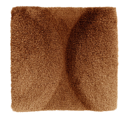 Land Mark - Mohair,  Hand tufted &amp; Hand carved,12 - 25 mm pile, rust