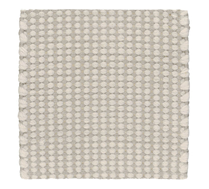 Mile Stone - Wool &amp; Thick Eucalyptus rug, Handwoven,: 8 mm pile, beige