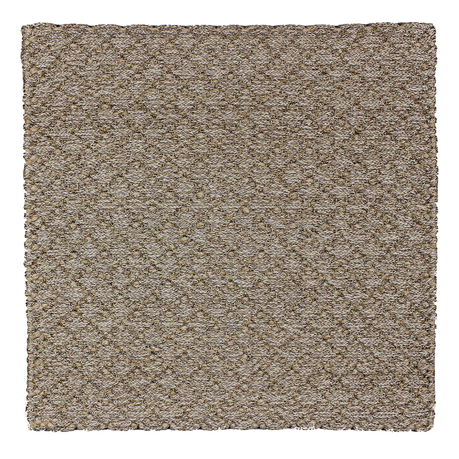 Polypropylene rug, Handwoven, 8 mm pile, soft brown