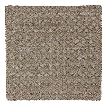 Polypropylene rug, Handwoven, 8 mm pile, soft brown