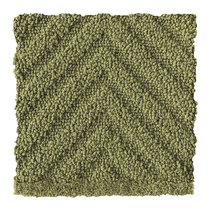 Over Seas - Polypropylene rug,  Hand tufted, 8 &amp; 12 mm pile, light green
