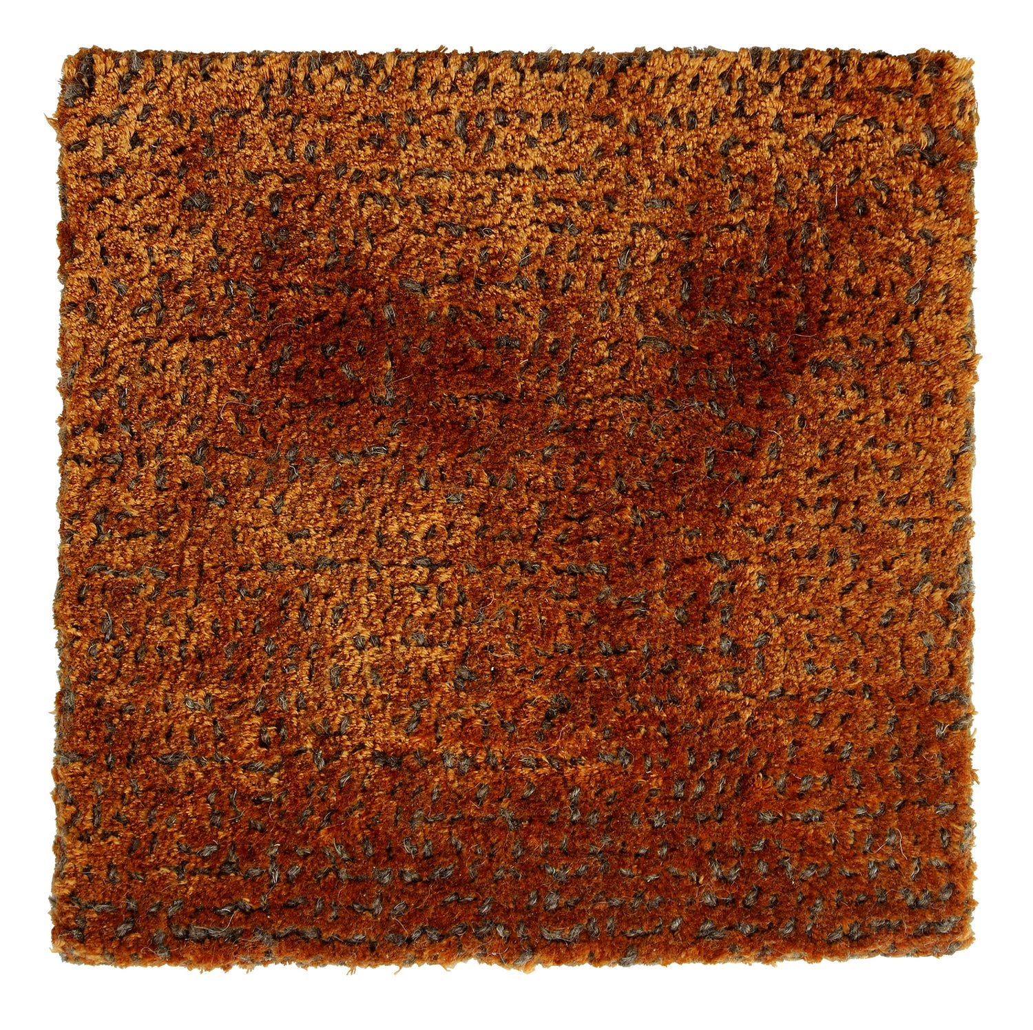 Perfect Match - Eucalyptus &amp; Wool rug, Hand tufted,12 mm pile, brown oranje