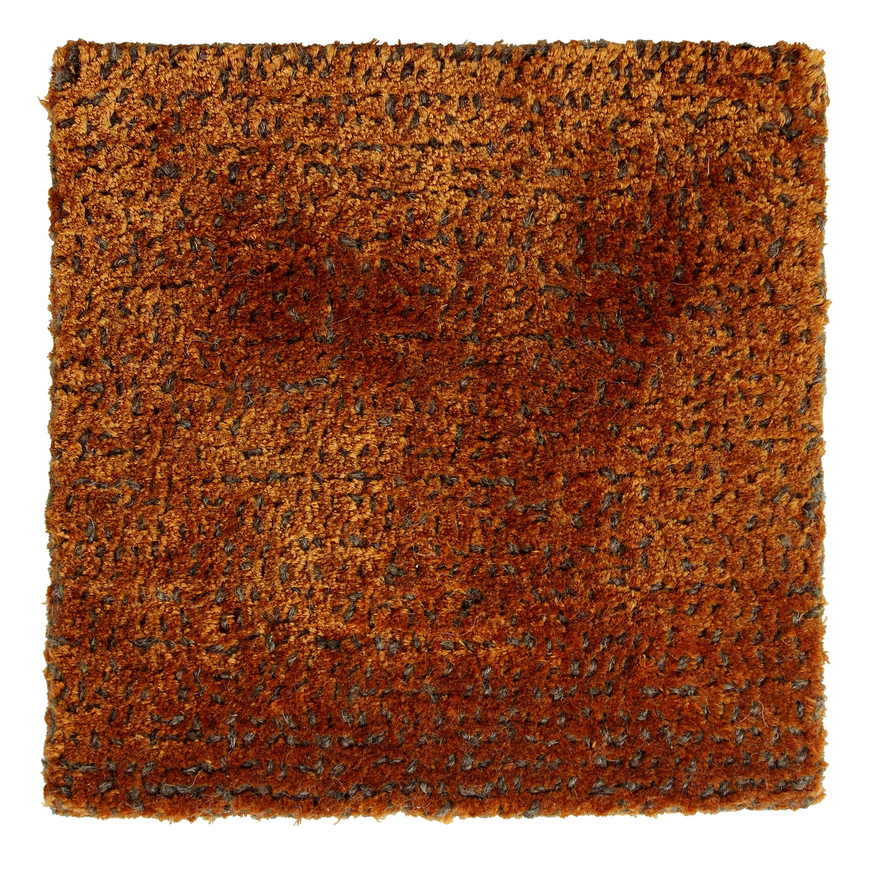 Perfect Match - Eucalyptus &amp; Wool rug, Hand tufted,12 mm pile, brown oranje