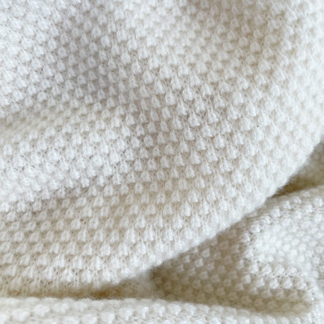 Settle In - Undyed Eco Cashmere Throw