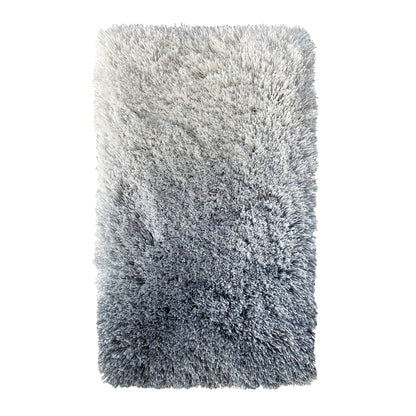 Show Off gradient -  Mohair &amp; Bamboo rug, Hand tufted