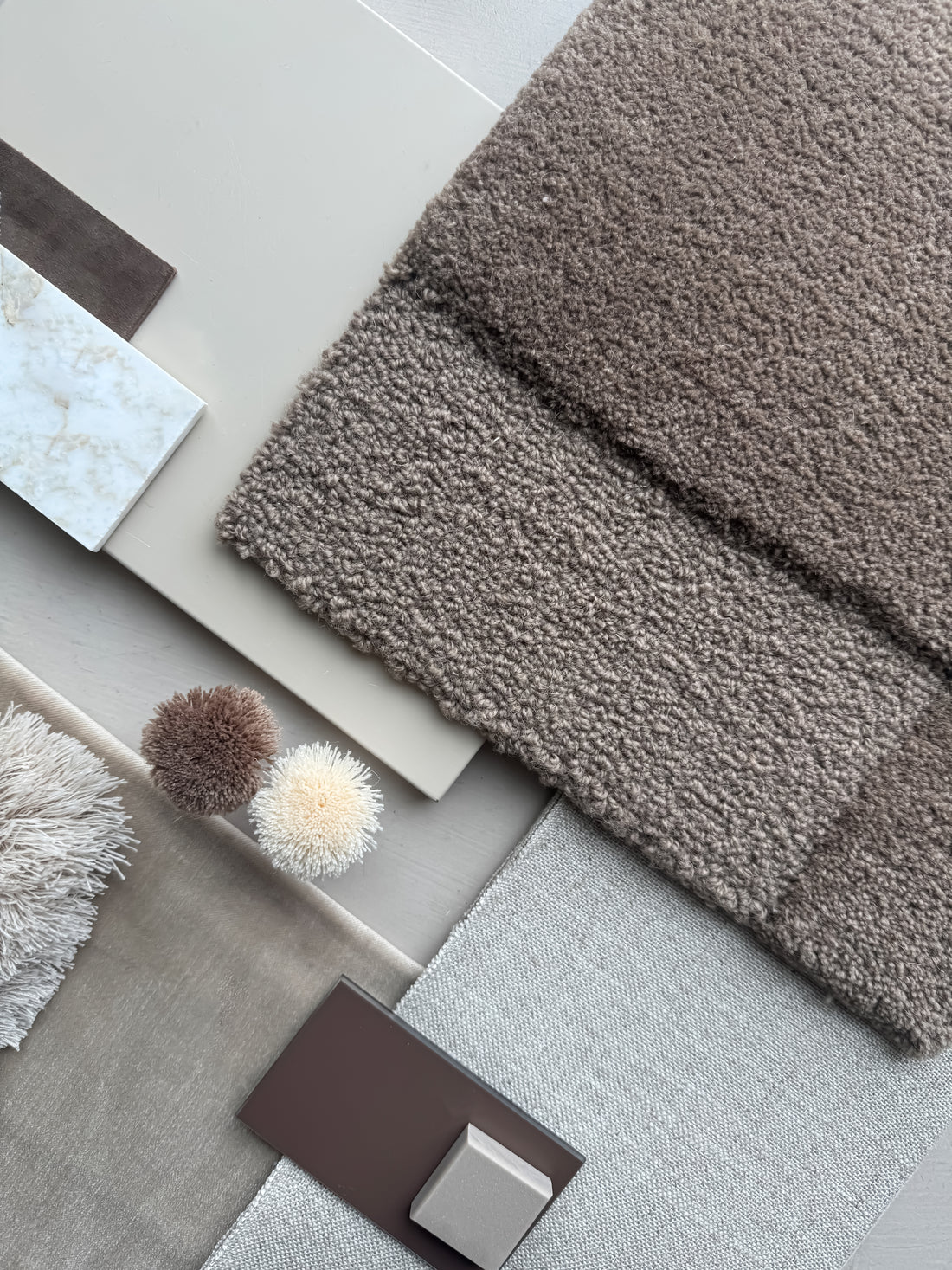 Solid Ground - Color 9703 New Zealand Wool rug, Hand tufted