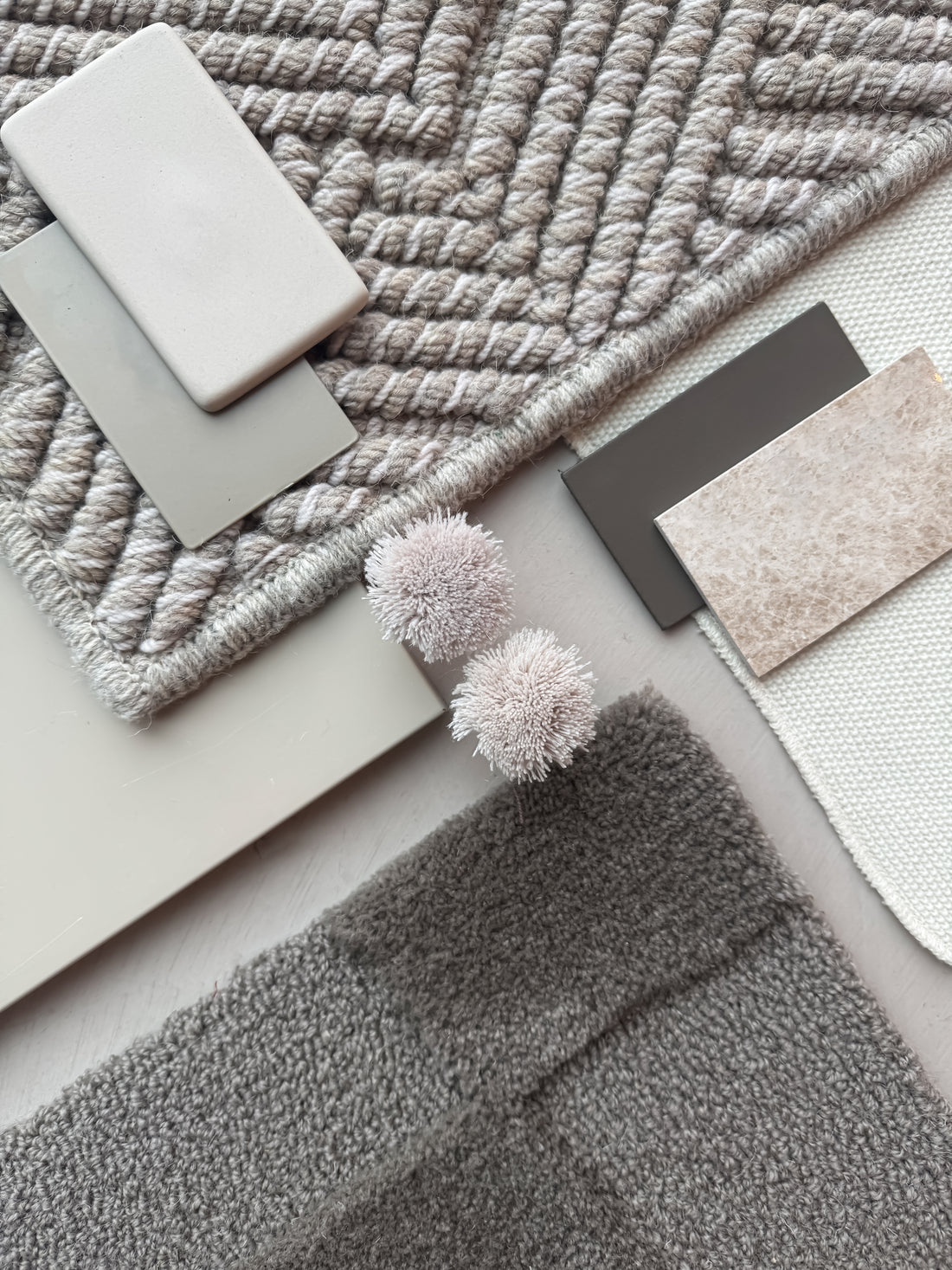 Solid Ground - Color 9724 New Zealand Wool rug, Hand tufted