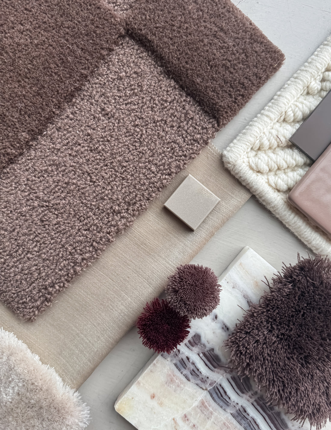 Solid Ground - Color 9725 New Zealand Wool rug, Hand tufted