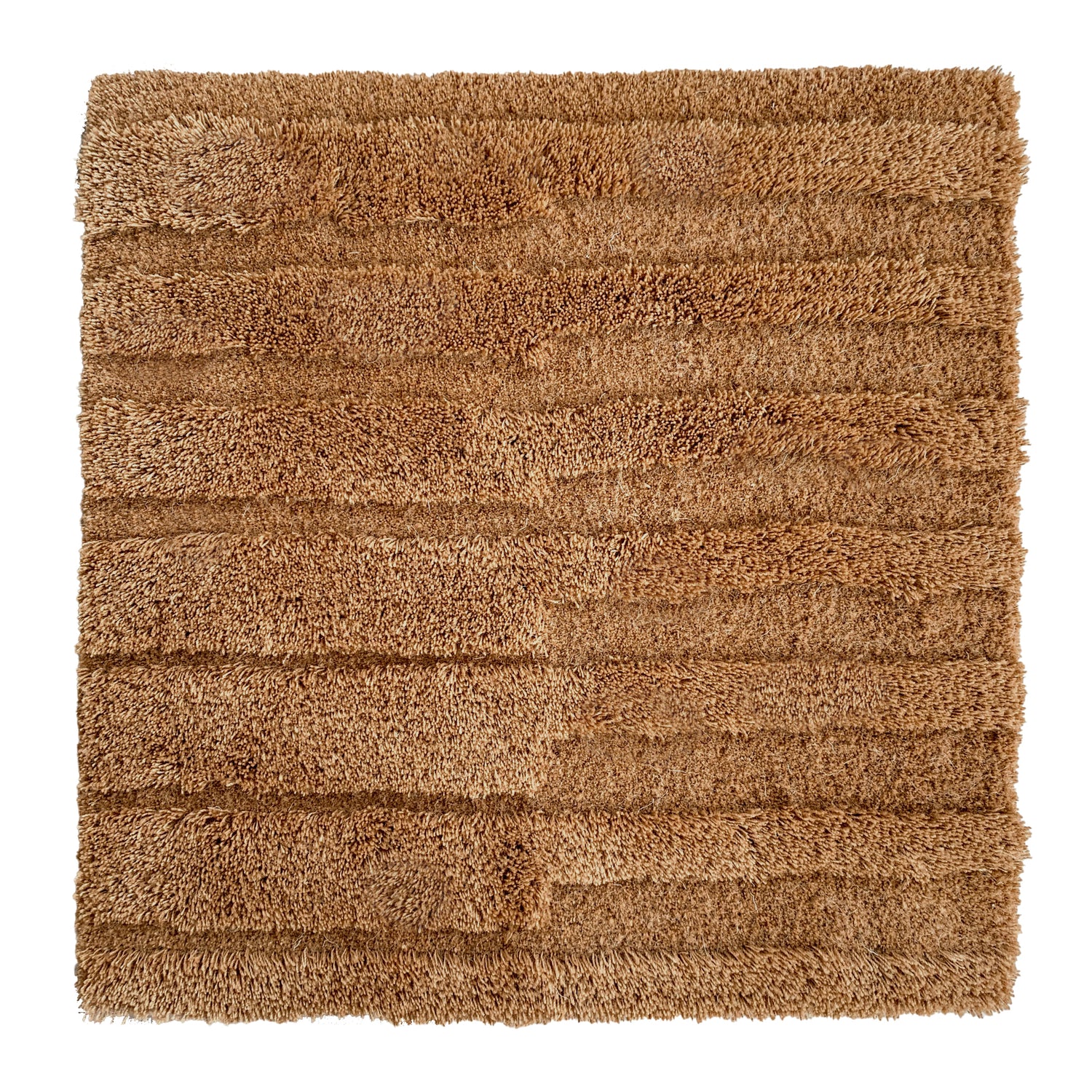 Un fold  -  Mohair Rug, Hand tufted, 14 mm &amp; 20 mm pille, bronze