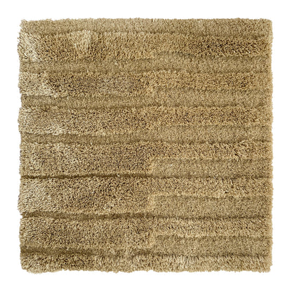 Un fold  -  Mohair Rug, Hand tufted, 14 mm &amp; 20 mm pille, gold