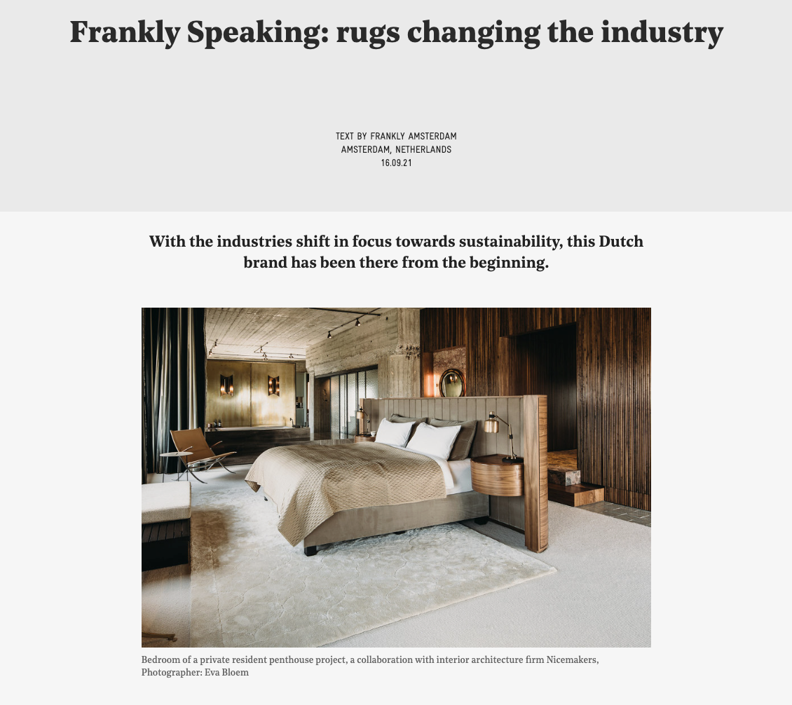 Architonic Article